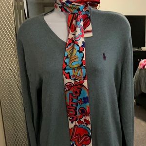 This Cute Multi Use Head Wrap/ Neck Tie.